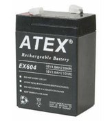 Resim Genel Markalar Atex Ax604 6v 4ah Bakımsız Kuru Akü 