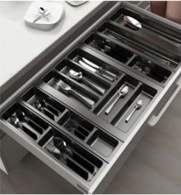 Resim Eco Lüx Modül Kaşıklık Antrasit 42x49 Cm Royaleks-acero-20352 Diğer 