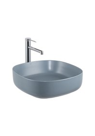Resim Lena E-W1203MM Tezgahüstü Lavabo Mavi 