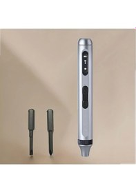 Resim Honeybeeshop Tekli Ve 2'li Başlıklı 50+16 Fonksiyonlu Şarjlı Kablosuz Hassas Vidalama Seti 