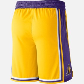 Resim Nike Los Angeles Lakers Icon Edition Swingman NBA Erkek Şort 