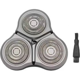 Resim Blueleskyy Xiaomi Mijia S500C S500 S300 Elektrikli Tıraş Makinesi Başlığı Için 1 Adet + Fırça Tıraş Makinesi Başlığını Değiştirin MJTXD01SKS Kesici Başlık Aksesuarları (Yurt Dışından) 