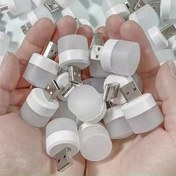 Resim 10 Adet Mini USB Gece Lambası Sıcak Beyaz Göz Koruma Kitap Okuma Işığı, USB Fişi Bilgisayar Mobil Güç Şarjı LED Gece Lambası 