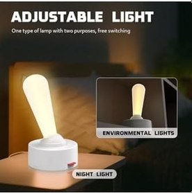 Resim Fogy Püortetif Taşınabilir Akıllı Gece Lambası Joystick Kontrollü Led Gece Lambası Şarj Edilebilir 