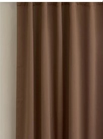 Resim Evdepo Home Blackout Karartma Fon Perde Koyu Toprak 