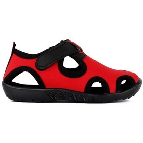 Resim Slazenger UNNI Çocuk Cırt Cırtlı Kırmızı Sandalet 