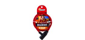 Resim Ksmart Bisiklet Kilidi 80*2 (Ince) 