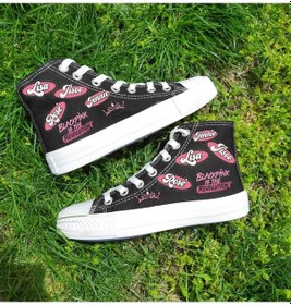 Resim Özel Tasarım Blackpink Lisa Rose Jennıe Jisoo Baskılı Sneaker Spor Ayakkabı 