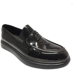 Resim Rasgo 3026 Rugan Deri Fiyonklu Anatomik Erkek Çocuk Ayakkabı Siyah 