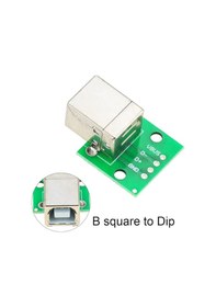 Resim USB Type B To Dip Çevirici Pcb Usb Haberleşme Deney Prototip 5V 