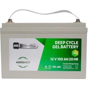 Resim Agromot 12v 100 Ah Jel Akü Deep Cycle Nano Carbon Agm Battery 