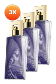 Resim Avon Attraction Game Kadın Parfüm Edp 50 Ml. Üçlü Set 