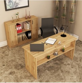 Resim Kalender Dekor Merkür-1-5 Ofis Büro Masası Takımı 