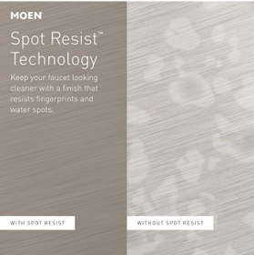 Resim Moen Idora Spot Dirençli Fırçalanmış Nikel İki Saplı Centerset Ba Diğer 