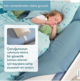 Resim Joybed 140 Cm Sünger Yatak Bariyeri, Düşmeye Karşı Çocuk Yatak Bariyer 