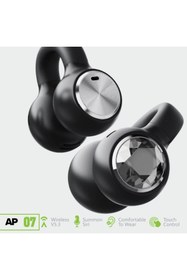 Resim soffany AP07-002 AP07-002 Küpe Tipi Bluetooth Kulaklık Siyah 