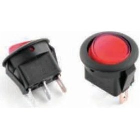 Resim Switch Anahtar Kırmızı Işıklı On-off 