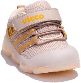 Resim Vicco Orante 346E24Y150 Bej Işıklı Ortopedik Günlük Erkek Çocuk Spor Ayakkabı 