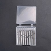 Resim Dadata 10 Paket Cnc Yönlendirici Bitleri 1/8 Inç Shank Spiral Upcut Yönlendirici Bit Tek Flüt Flute Uç Frezeleme Kesici Tungsten Çelik Gravür Oyma Araçları Kiti Mdf Ahşap Akrilik Pvc (Yurt Dışından) 