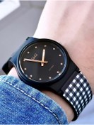 Resim Q&Q Unisex Su Geçirmez Plastik Kordon Kol Saati 