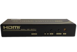 Resim Beek BS-VM-HA0202 2 Port Giriş 2 Port Çıkış HDMI 2.0 HDCP 2.2 4K HDMI Switch 