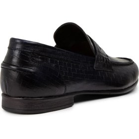 Resim Deery Lacivert Erkek Loafer Ayakkabı - 01978MLCVC08 