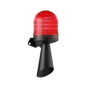 Resim Mesan LED Multifonksiyon 43 Ses Borulu Siren Ms 5847.1.12-60VAC/DC 