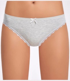 Resim Melanjlı Dantelli Bikini Külot 001 