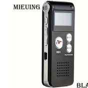 Resim Chuangyinshop 8gb Dijital Ses Kaydedici Ve Mp3 Çalar Şarj Edilebilir Sesle Aktif 4 Kayıt Modu Lcd Ekran Black 