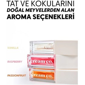 Resim Cream Co. Lip Oil Gloss Parlatıcı Nemlendirici ve Besleyici Dudak Bakım Yağı Vanilla 