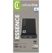 Resim Essence 10000 Powerbank Siyah PBESSENCE10000K Cellular Line