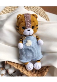 Resim Amigurumi Oyuncak Kaplan 