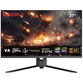 Resim Koorui 27E1QA 27" 1 MS 144 Hz FreeSync 2K QHD VA LED Monitör 