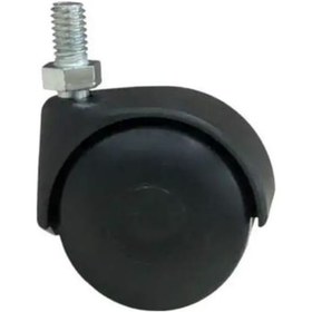 Resim Civatalı Mobilya Koltuk Tekeri Dönerli Çap 50mm 5 Adet 