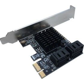 Resim Pcı e to sata III 4 port çoklayıcı kart 6Gbps genişleme kartı 