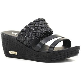 Resim Voga 2026 Dolgu Topuk Comfort Casual Kadın Terliği 001 