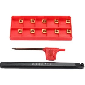 Resim Betty Becky S10K-SCLCR06 Torna Tezgahı 4,72 Inç Torna Tutucu Seti, CCMT060204 Uçlu (Yurt Dışından) 