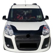 Resim Kıngstar Fiat Doblo 2015 Kaput Koruyucu Rüzgarlık Siyah 