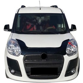 Resim Kıngstar Fiat Doblo 2015 Kaput Koruyucu Rüzgarlık Siyah 