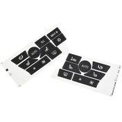 Resim Araba Sticker İklim Sticker Uyumlu Bmw 7 Serisi 740i 750i 61319233644 Klima Düğmesi Tamiri Araba Aksesuarları Araba Çıkartma Çıkartmaları 