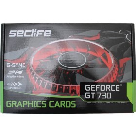 Resim Seclife Geforce GT730 2gb Ddr5 128BIT DVI HDMI VGA Lp Ekran Kartı 