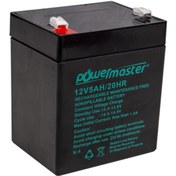 Resim ORBUS Akü 12 Volt 5 Amper Powermaster - ( 90 X 70 X 101 Mm ) 