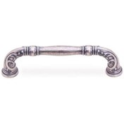 Resim System Antik Gümüş 96 mm Çekme Mobilya Kulpu (SY4472 0096 OSM) 