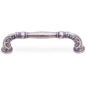 Resim System Antik Gümüş 96 mm Çekme Mobilya Kulpu (SY4472 0096 OSM) 