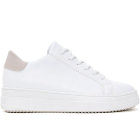 Resim Derimod Kadın Beyaz Bağcıklı Sneaker 25SFE210018 