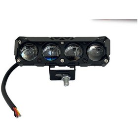 Resim Sis Farı 1 Adet Carub Off-road 12-80v 4led 36w Sarı-beyaz 12,5x 