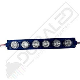 Resim 12 Volt 6 Watt 6 Mercekli Mavi Modül Led 10 Adet 
