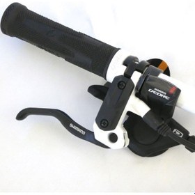 Resim Shimano Bl-m505 Bisiklet Arka Fren Kolu Hidrolik Disk Fren Sağ Kol Beyaz Renk Tek Sağ Hidrolik Kol 