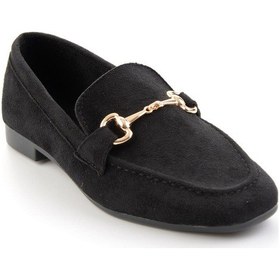Resim Bambi Siyah Kadın Loafer Ayakkabı K01671057872 Siyah 
