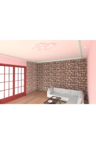 Resim Motifpiyer Tavan LED Spotlu Göbeği - 02-55X95CM-SEKIZGEN 